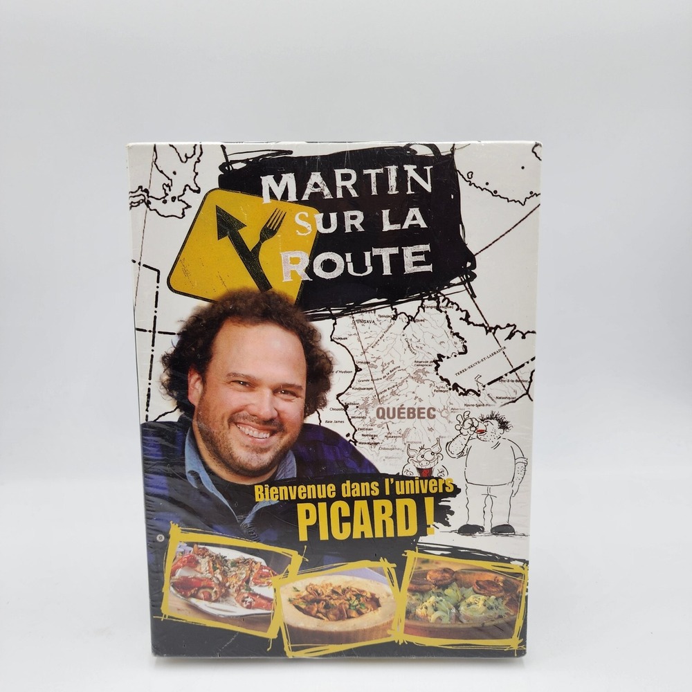 Martin sur la Route Bienvenue dans l'Univers Picard DVD QC Série Québécoise NEW